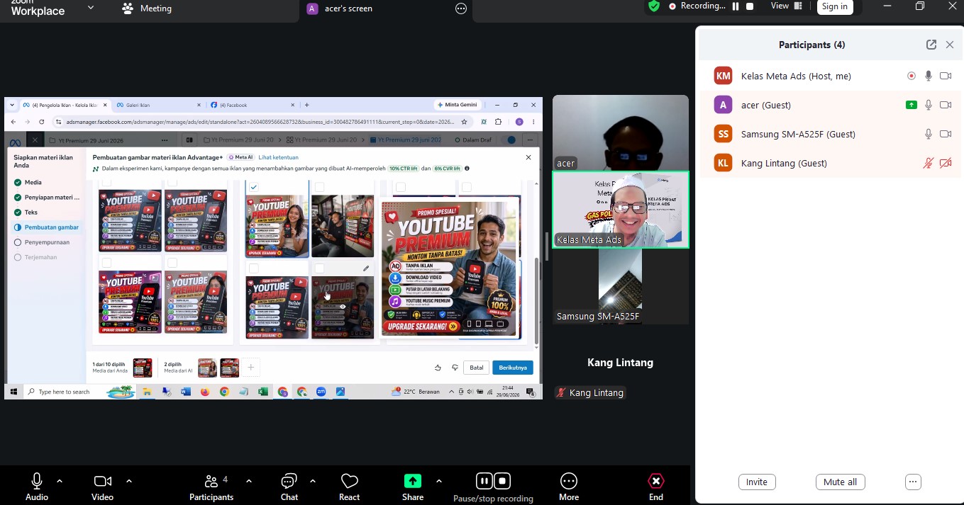 Privat Meta Ads Online Peserta dari Jawa Timur