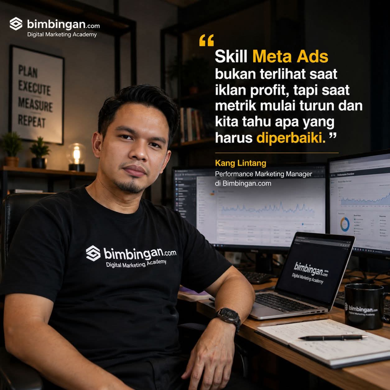 Kang Lintang - mentor Meta Ads